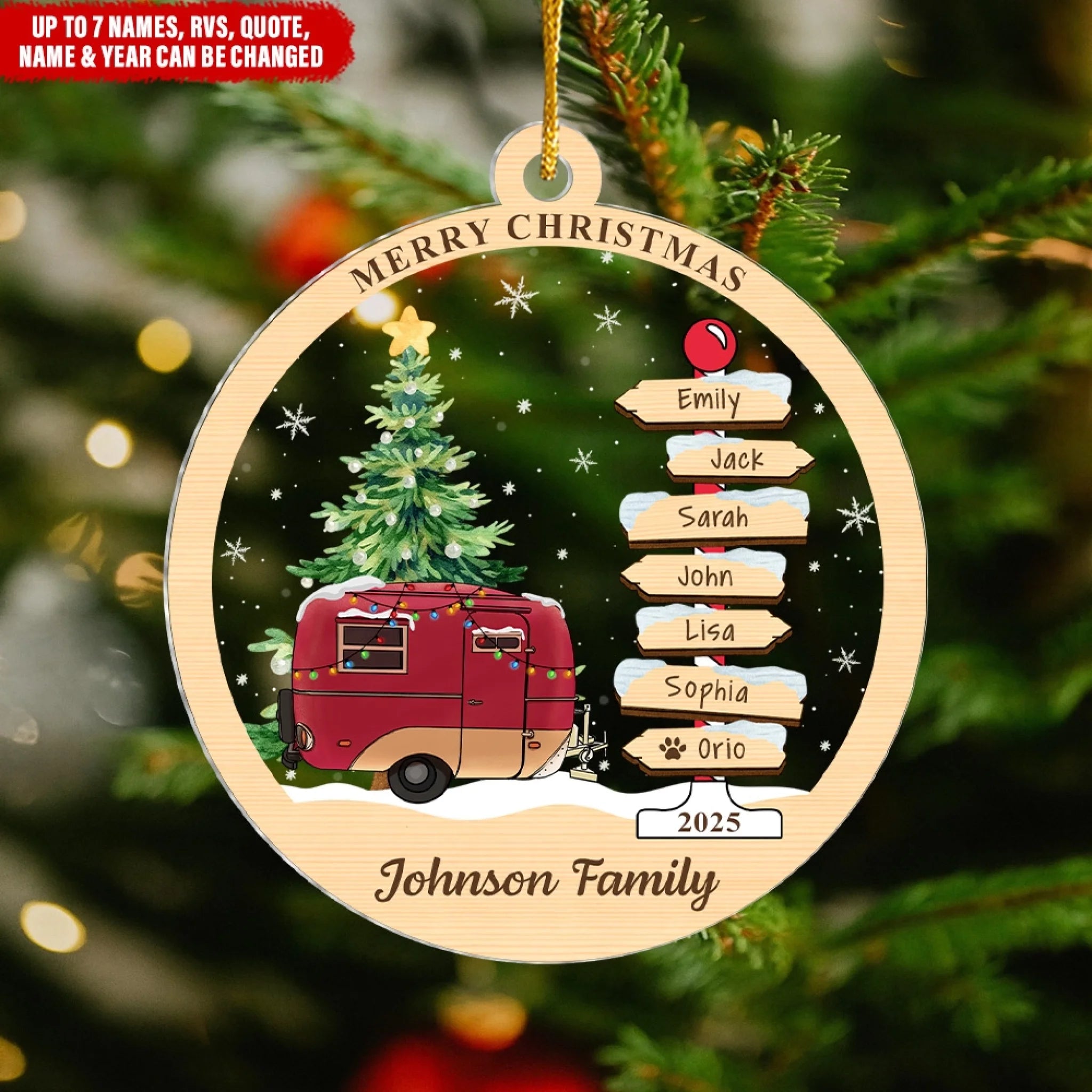 RVs With Family Names, Merry Christmas At The Family mk ads