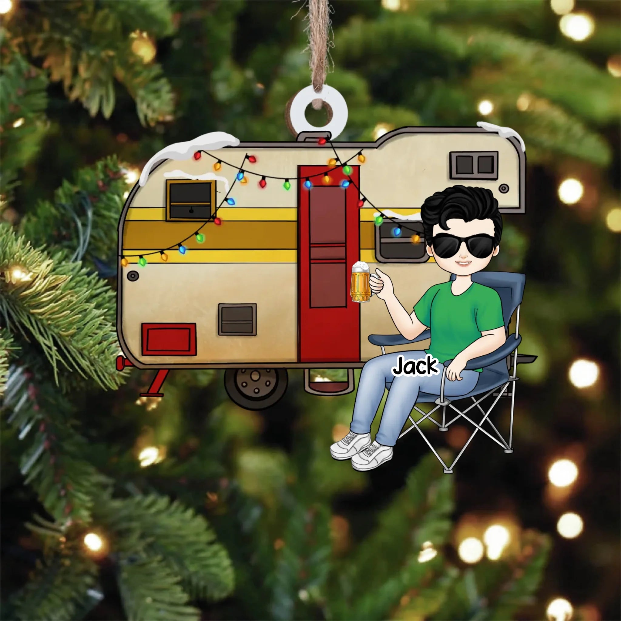 Christmas Tree With Cardinal mk 1