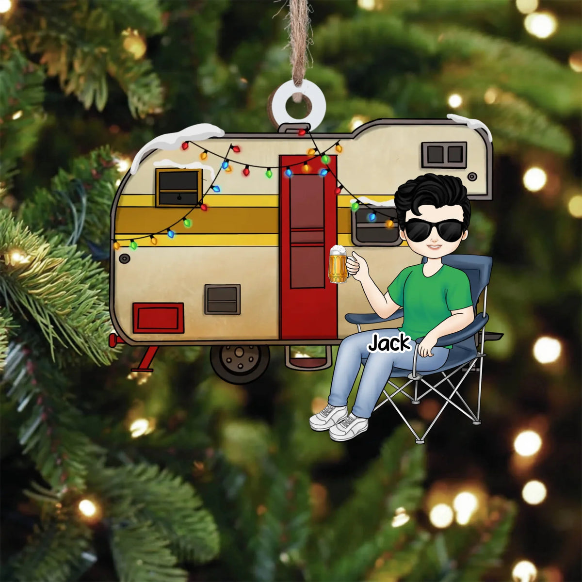 Christmas Tree With Cardinal mk 1