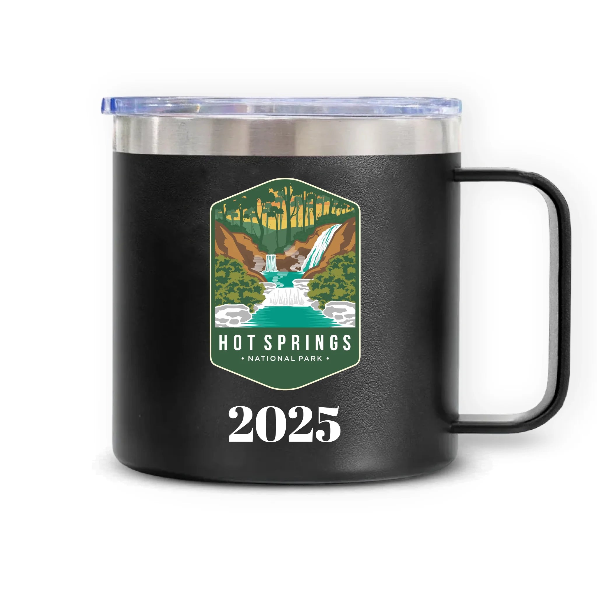 Our Favorite National Park - Personalized 14oz Stainless Steel Tumbler, US National Parks Roadtrip Souvenir Gift , Mountains Vacation Keepsake