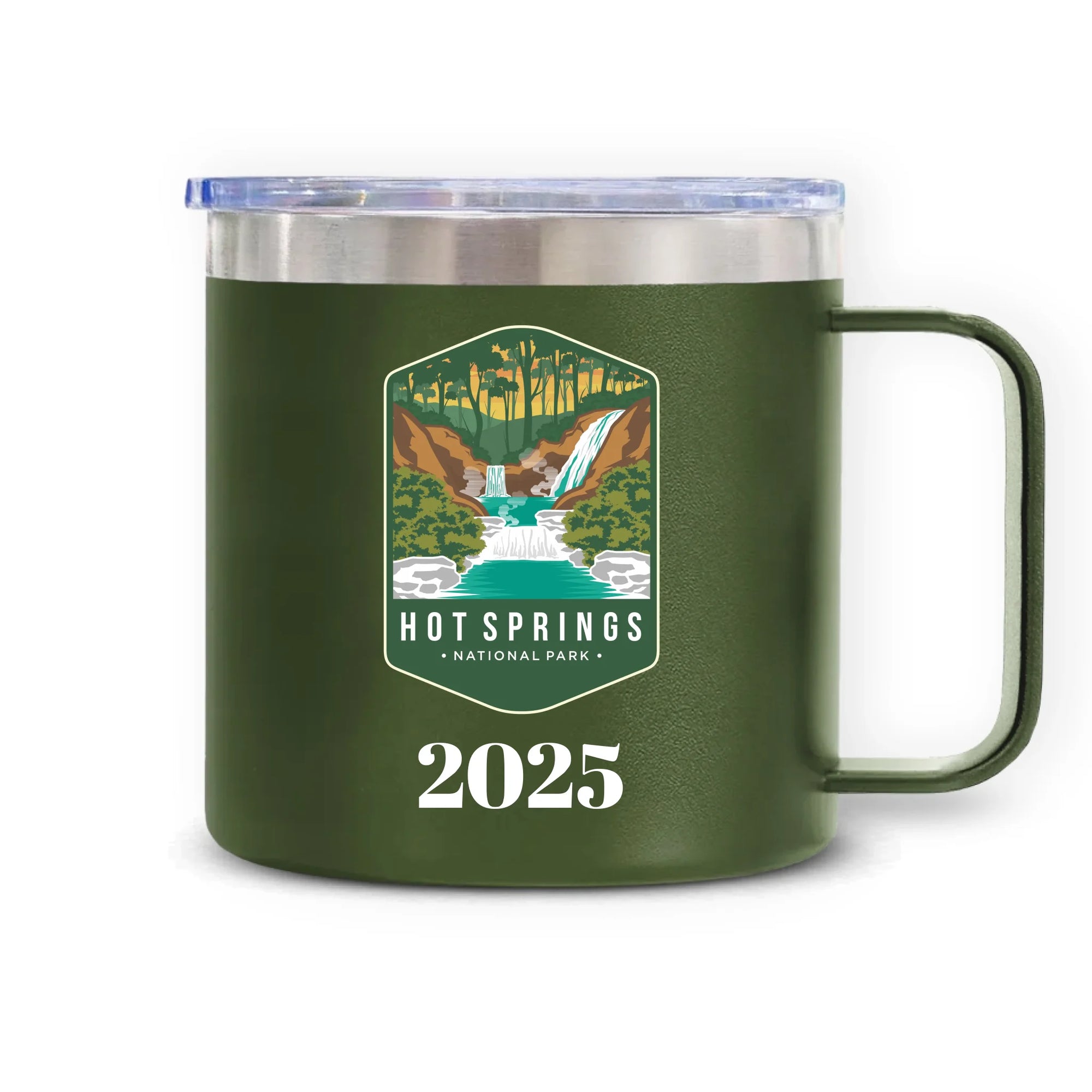 Our Favorite National Park - Personalized 14oz Stainless Steel Tumbler, US National Parks Roadtrip Souvenir Gift , Mountains Vacation Keepsake