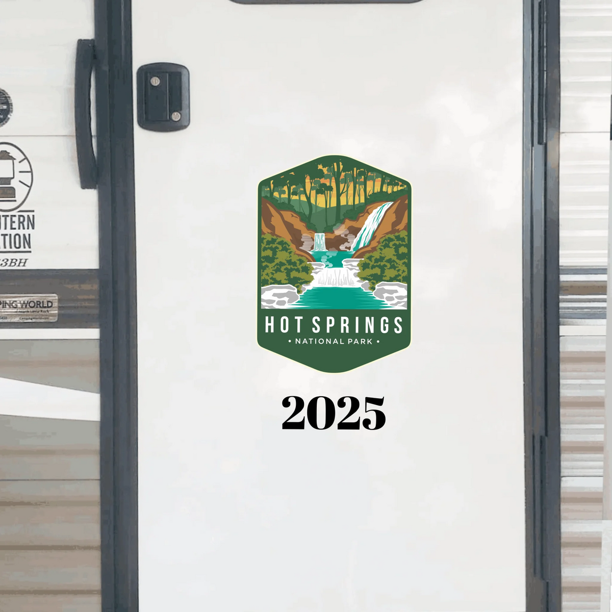 Parks We Explored - Personalized Decal, Gift For Camping Lovers, National Park Camping Decal